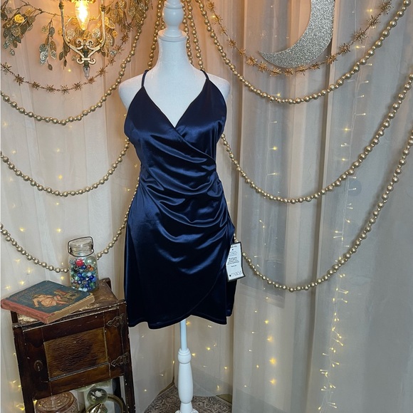 Speechless Dresses & Skirts - Speechless Deep Navy Cocktail Dress